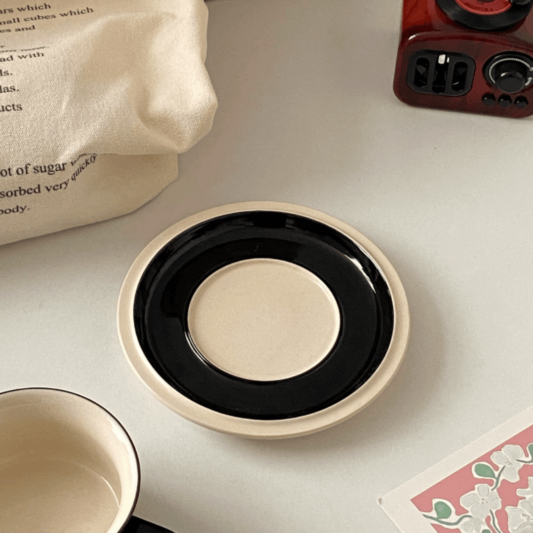 Elegant Hand-Painted Tulip Ceramic Afternoon Tea Cup and Saucer Set - Coffee Cup Gift Box | BFF