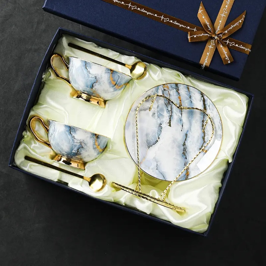 Luxury European Vintage Ceramic Coffee Cup - Elegant Minimalist Premium Home Mug | Light Luxury High-End Drinkware